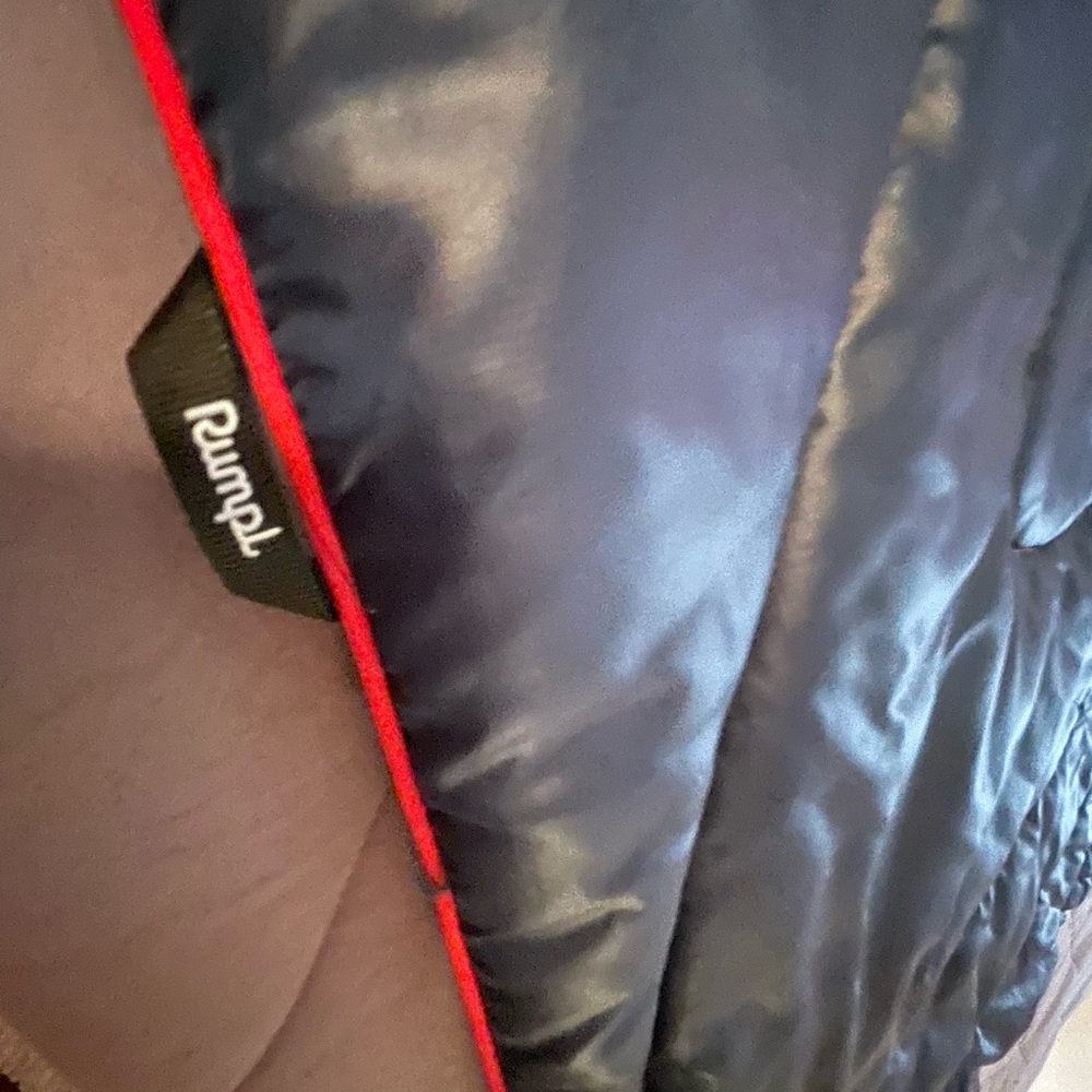 Rumpl packable blanket.